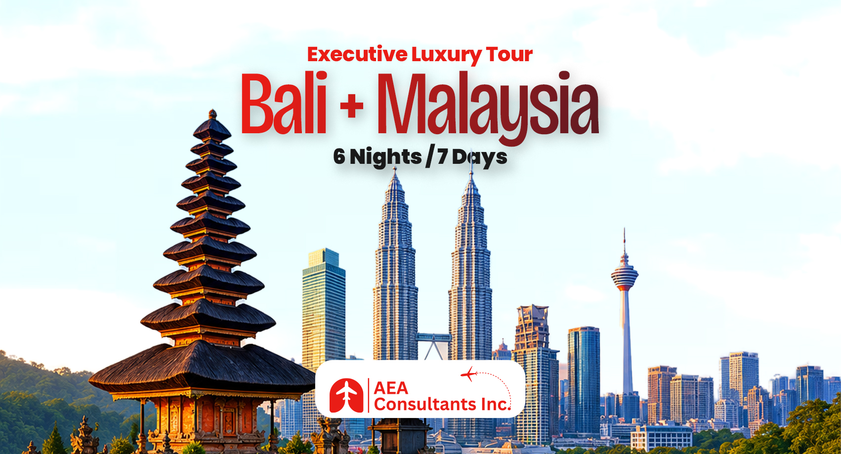 🌴✈️ Bali + Malaysia Executive Luxury Tour – 6 Nights / 7 Days