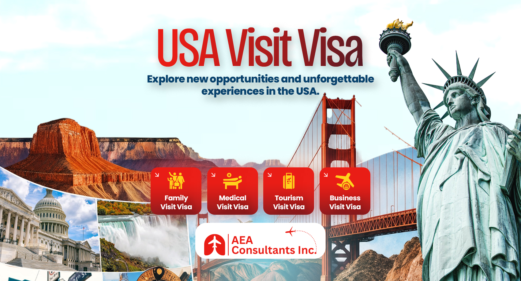 🗽✈️ USA Visit Visa – Turn Your American Dream into Reality