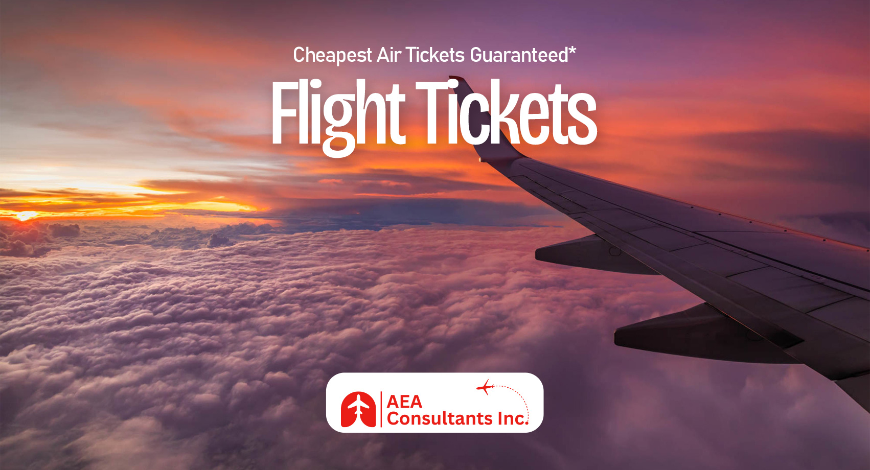 ✈️ Cheapest Air Tickets Guaranteed – Find the Best Flight Deals with AEA Consultants